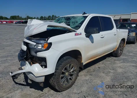 2022 Chevrolet Silverado 1500 4Wd Short Bed Rst из США, поврежденный, VIN 2GCUDEED2N1519237